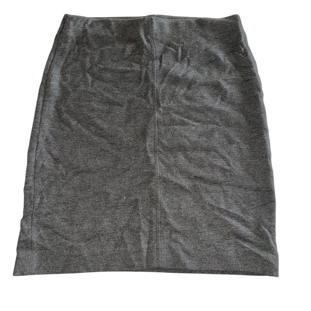 Catherine Dark Gray Knit Skirt Sz M